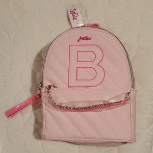 NWT Justice "B" backpack